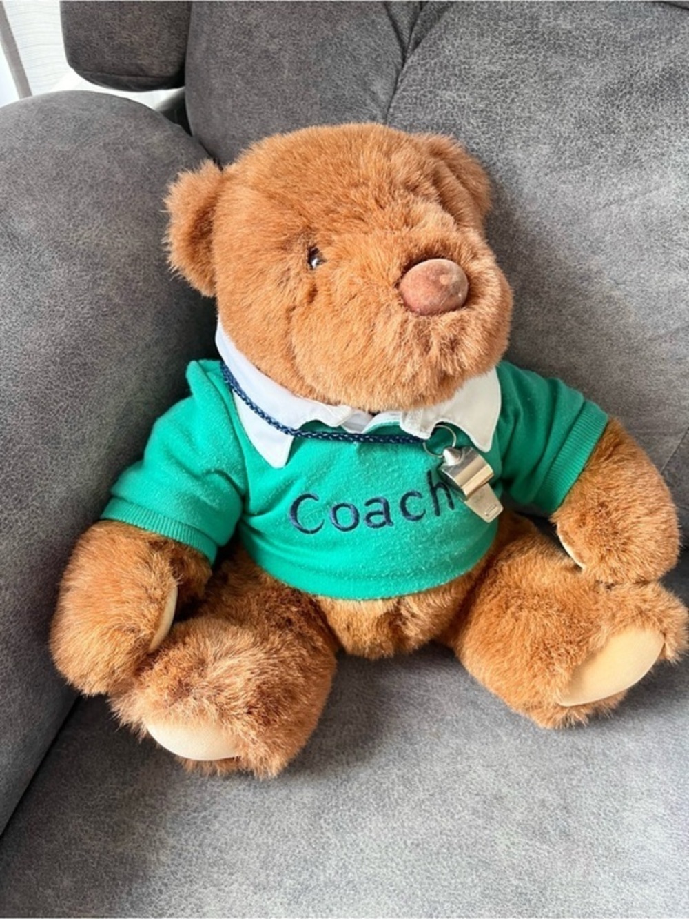 Lands' End Coach Gund Edition 1991 Teddy Bear Plush Collectible